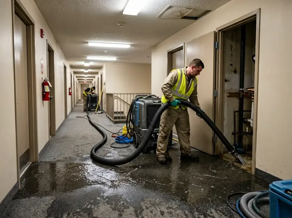 multi-unit-apartment-hallway-f-005 — frequently asked questions, Emergency Burst Pipe Water Extraction & Removal in Golden T…
